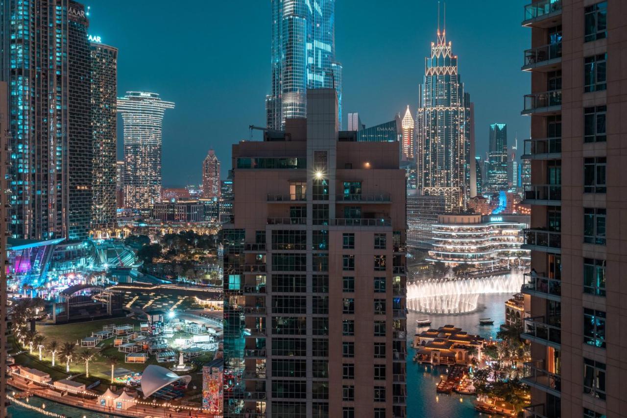 דובאי Elite Royal Apartment - Luxurious - Partial Burj Khalifa & Fountain View - Eminence מראה חיצוני תמונה