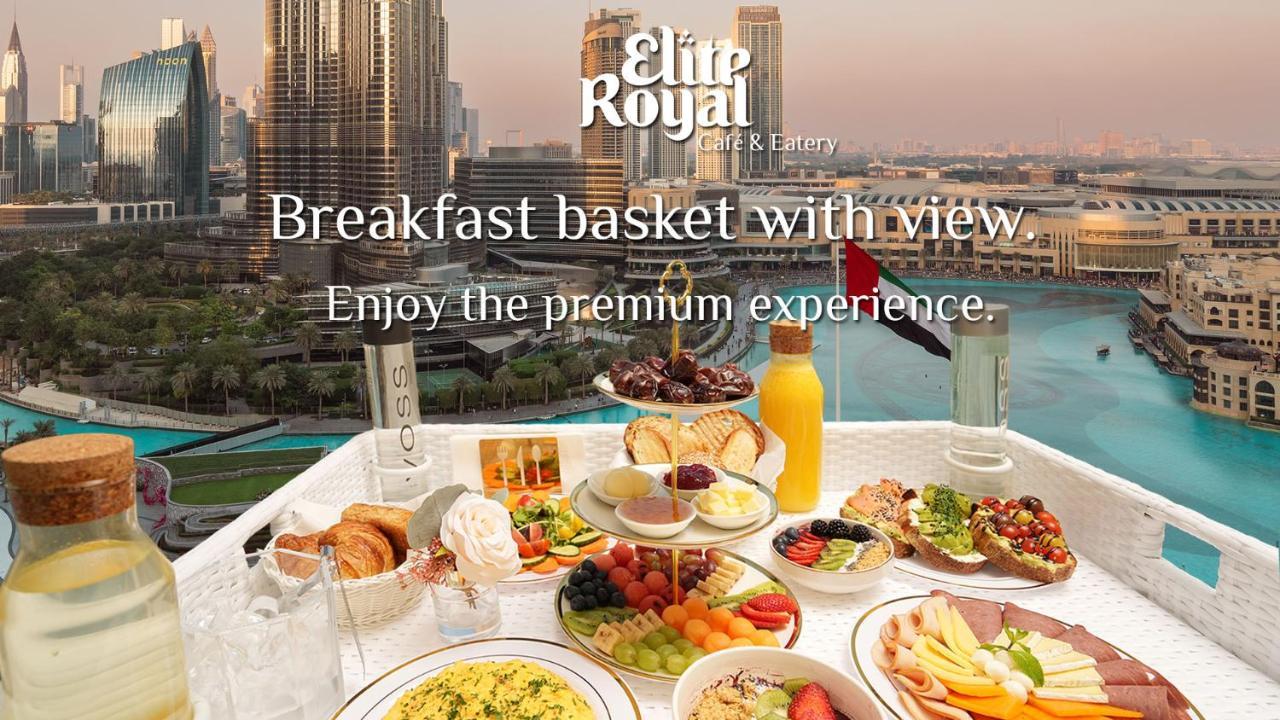 דובאי Elite Royal Apartment - Luxurious - Partial Burj Khalifa & Fountain View - Eminence מראה חיצוני תמונה